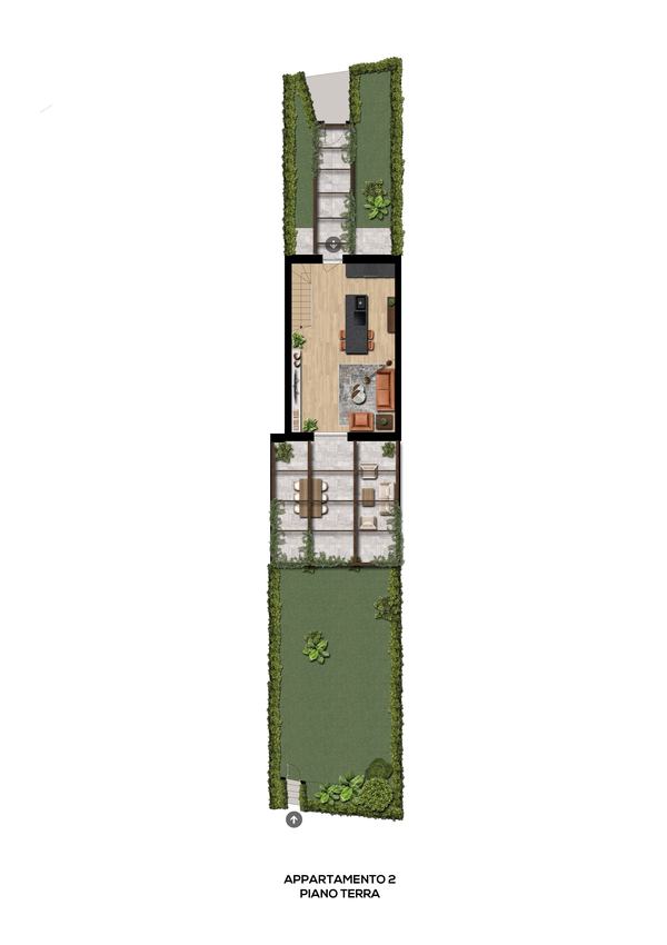 Appartamento 2 Piano Terra