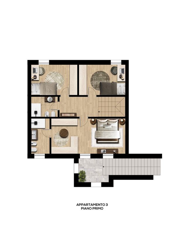 Appartamento 3 Piano Primo